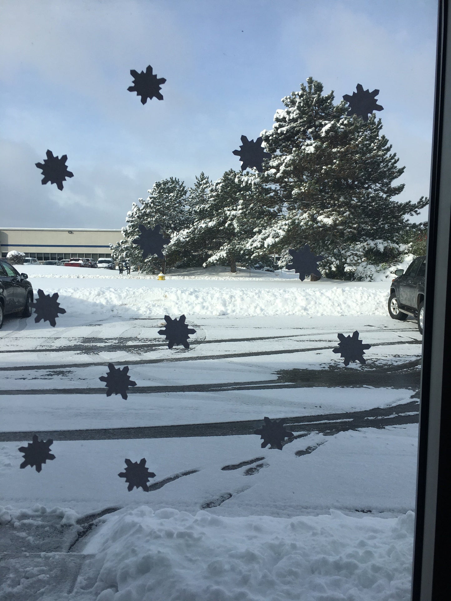 SHAPES ETC. Sticky Shape Notepad - Snowflake-1