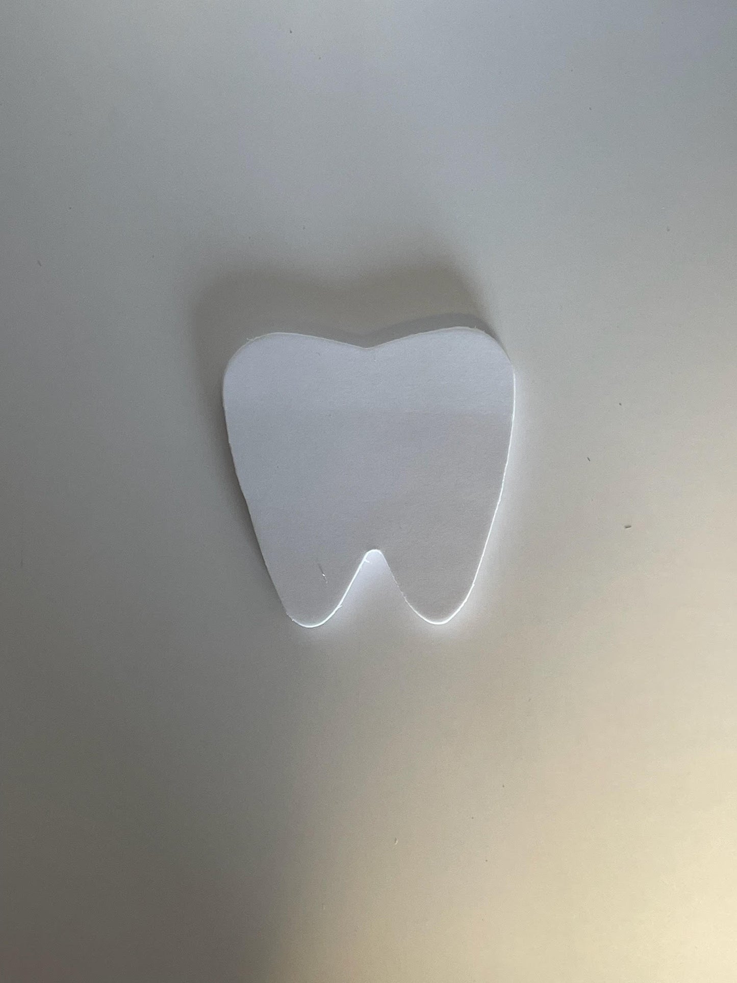 SHAPES ETC. Sticky Shape Notepad - Tooth-2