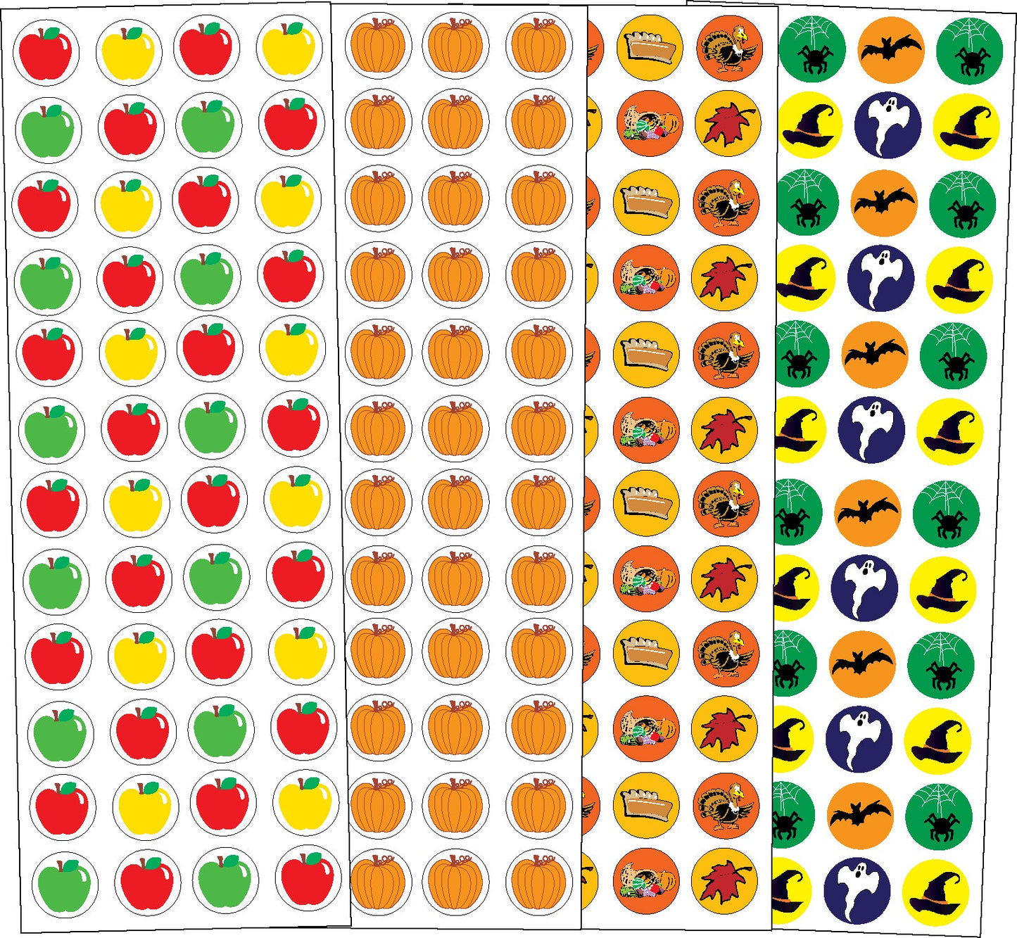 SHAPES ETC.SHAPES ETC. Sticker Set - Fall-0