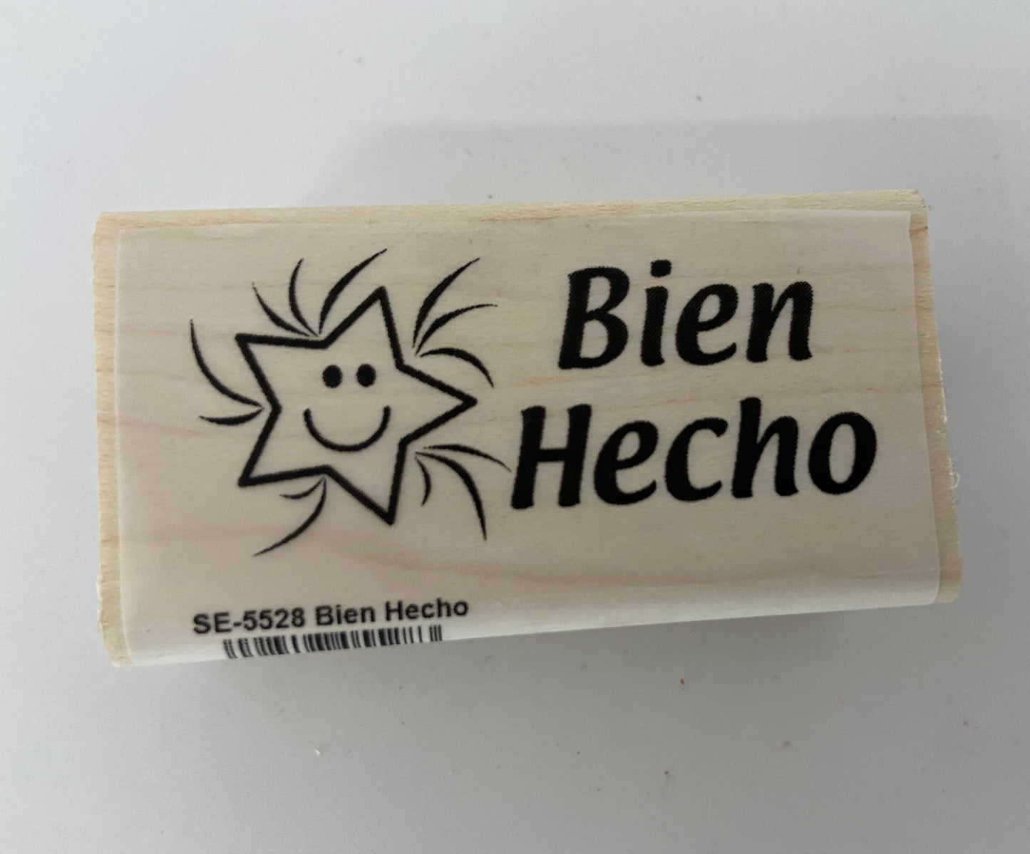 SHAPES ETC. Teacher's Stamp Spanish - Bien Hecho (Good Job)-1