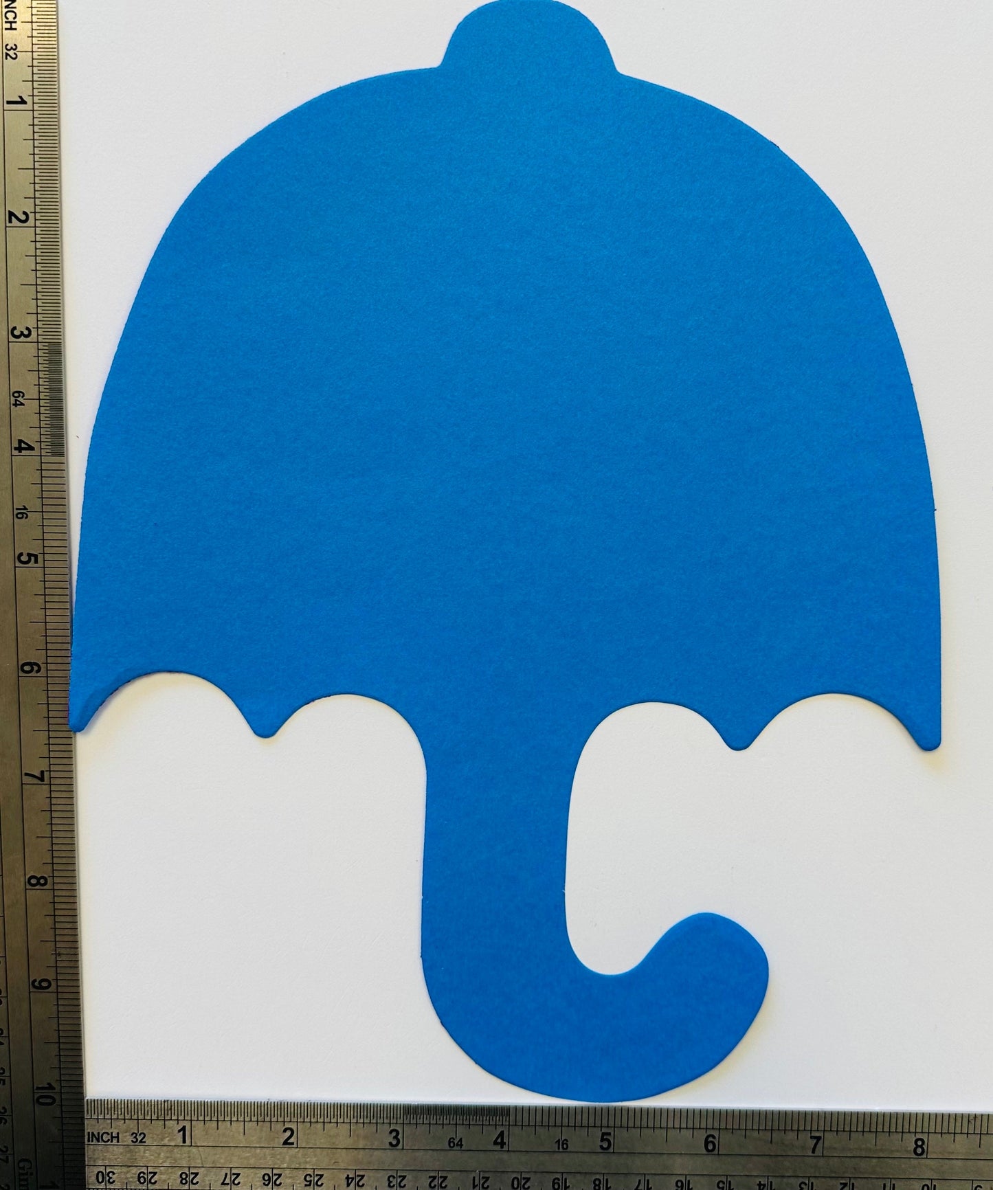 SHAPES ETC. Super Cut-Outs - Assorted Color Umbrella-1