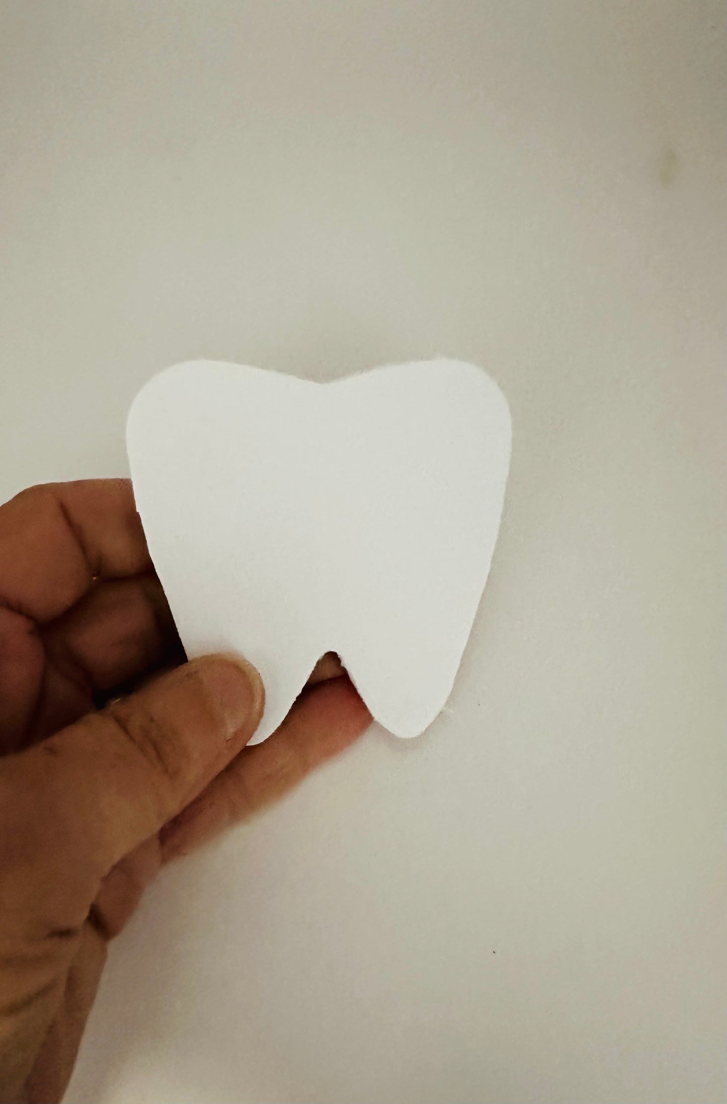 SHAPES ETC. Sticky Shape Notepad - Tooth-4