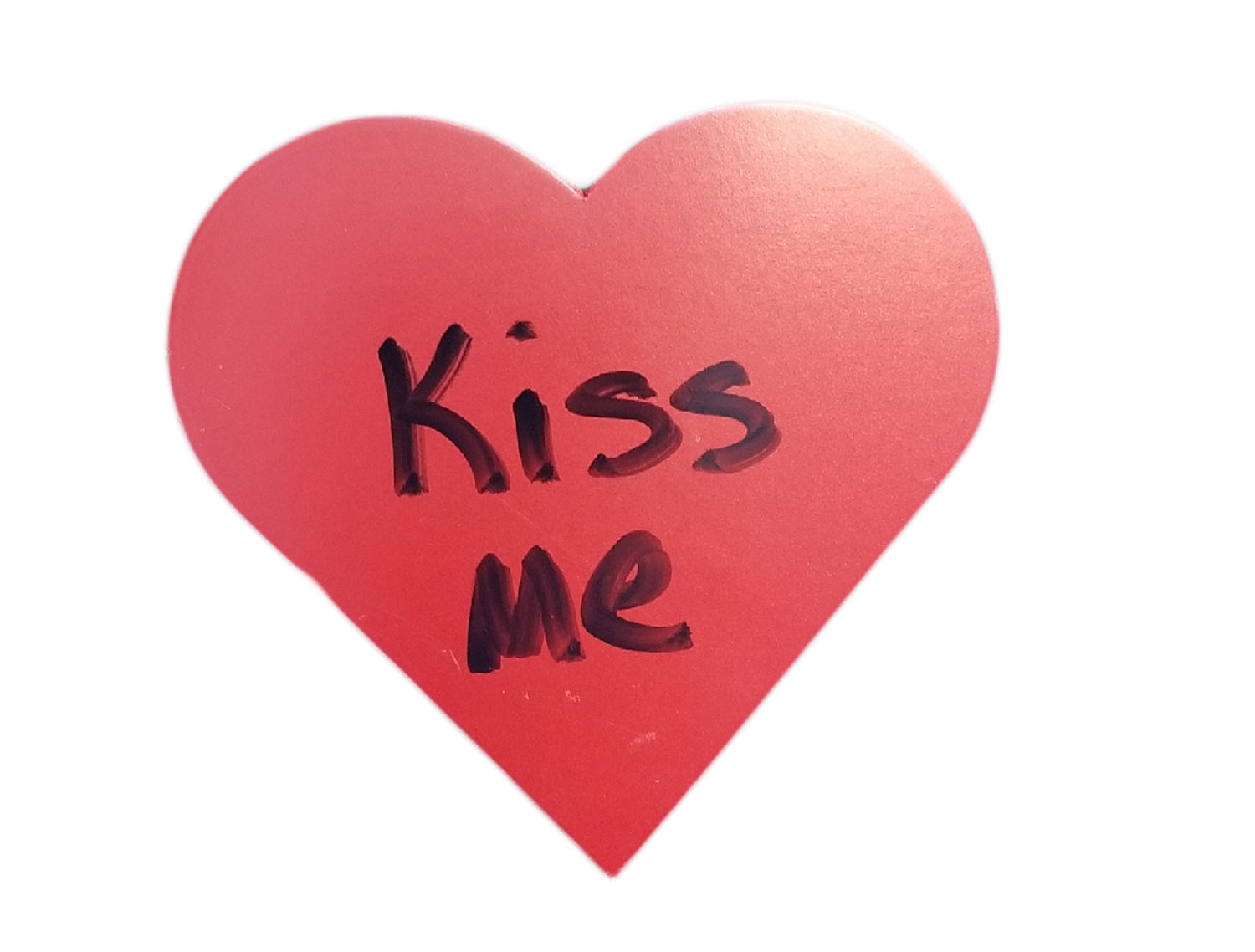 Die-Cut Magnetic - Large Single Color Heart-1