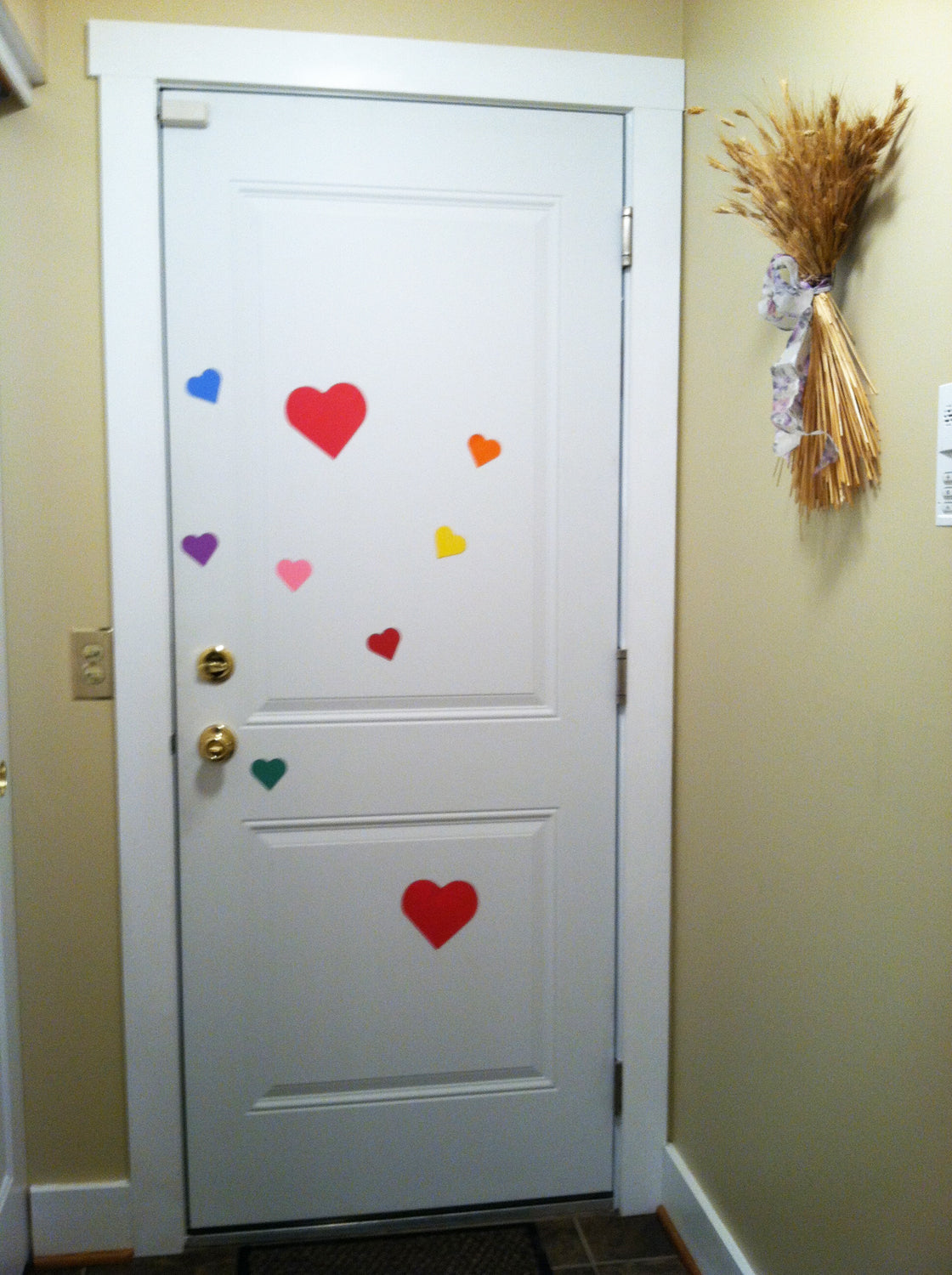 Die-Cut Magnetic - Large Single Color Heart-3