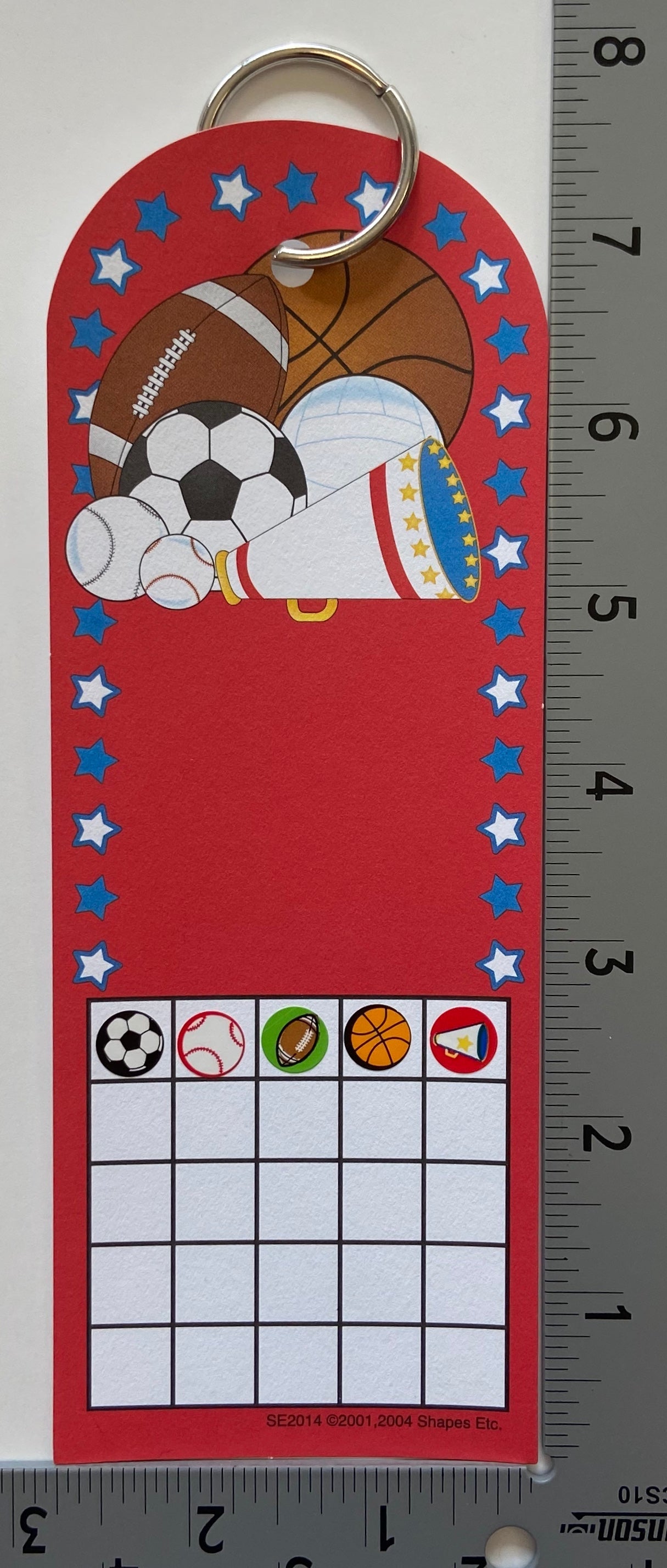SHAPES ETC. Incentive Sticker Set - Sports-2