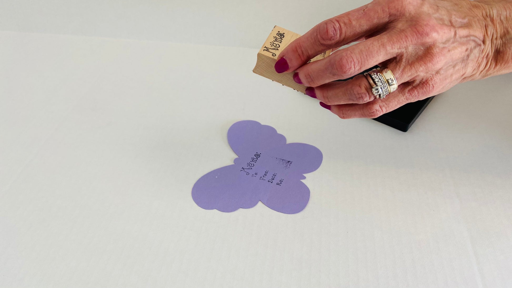 SHAPES ETC. Teacher's Stamp - Memo-2
