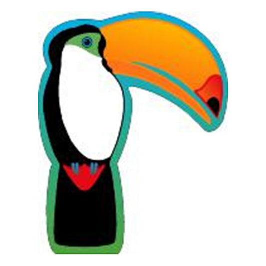 SHAPES ETC.SHAPES ETC. Mini Notepad - Toucan-0