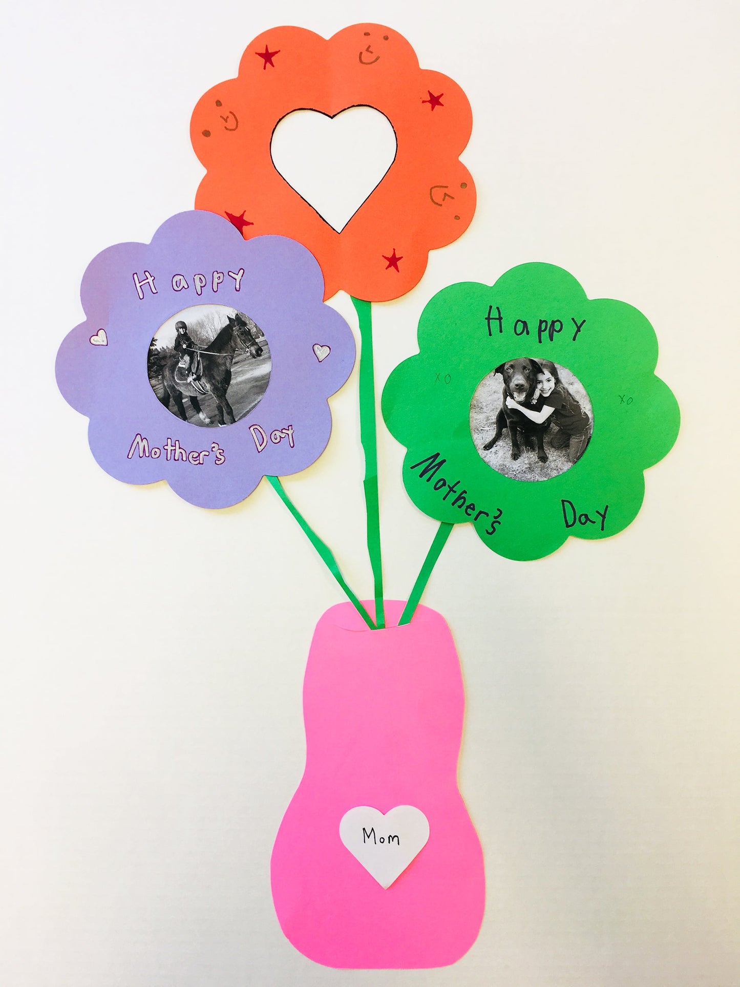 SHAPES ETC. Flower Single Color Super Cut-Outs- 8” x 10”-2