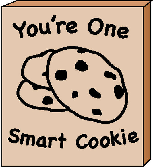 SHAPES ETC. Teacher's Stamp - Smart Cookie-0