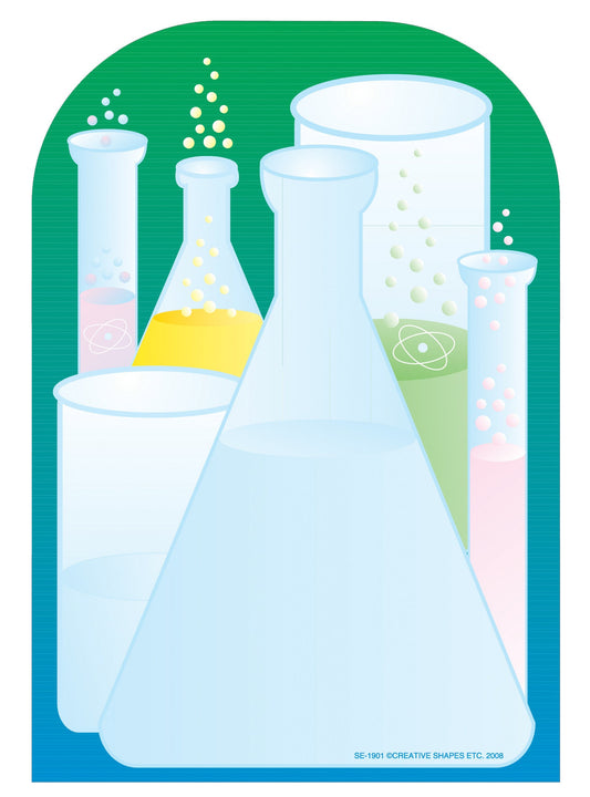 SHAPES ETC.Large Notepad - Beaker-0