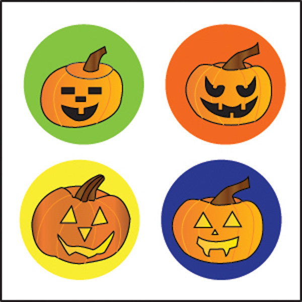SHAPES ETC.SHAPES ETC. Incentive Stickers - Carved Pumpkins (Pack of 1728)-0