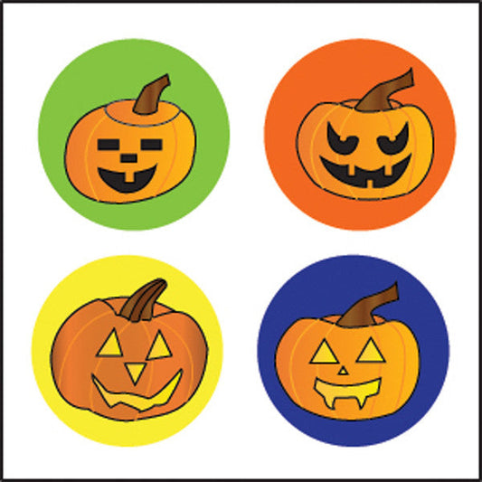 SHAPES ETC.SHAPES ETC. Incentive Stickers - Carved Pumpkins (Pack of 1728)-0