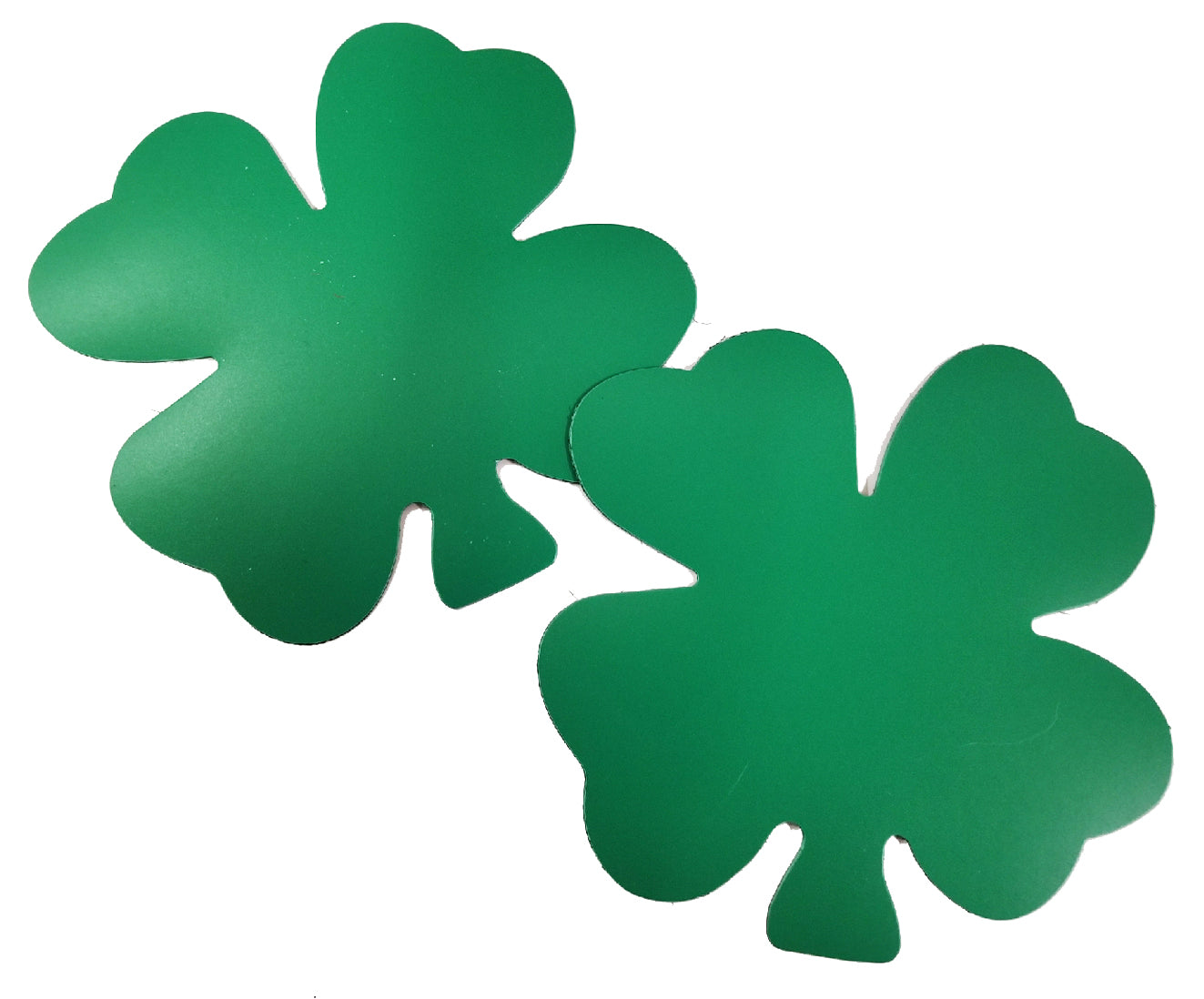 Die-Cut Magnetic - Large Single Color Four Leaf Clover-1
