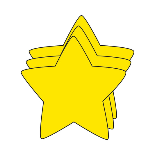 Die-Cut Magnetic - Small Single Color Star-0