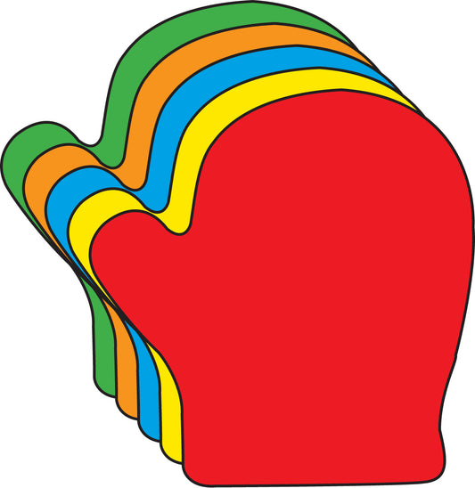 Die-Cut Magnetic - Large Assorted Color Mitten-0