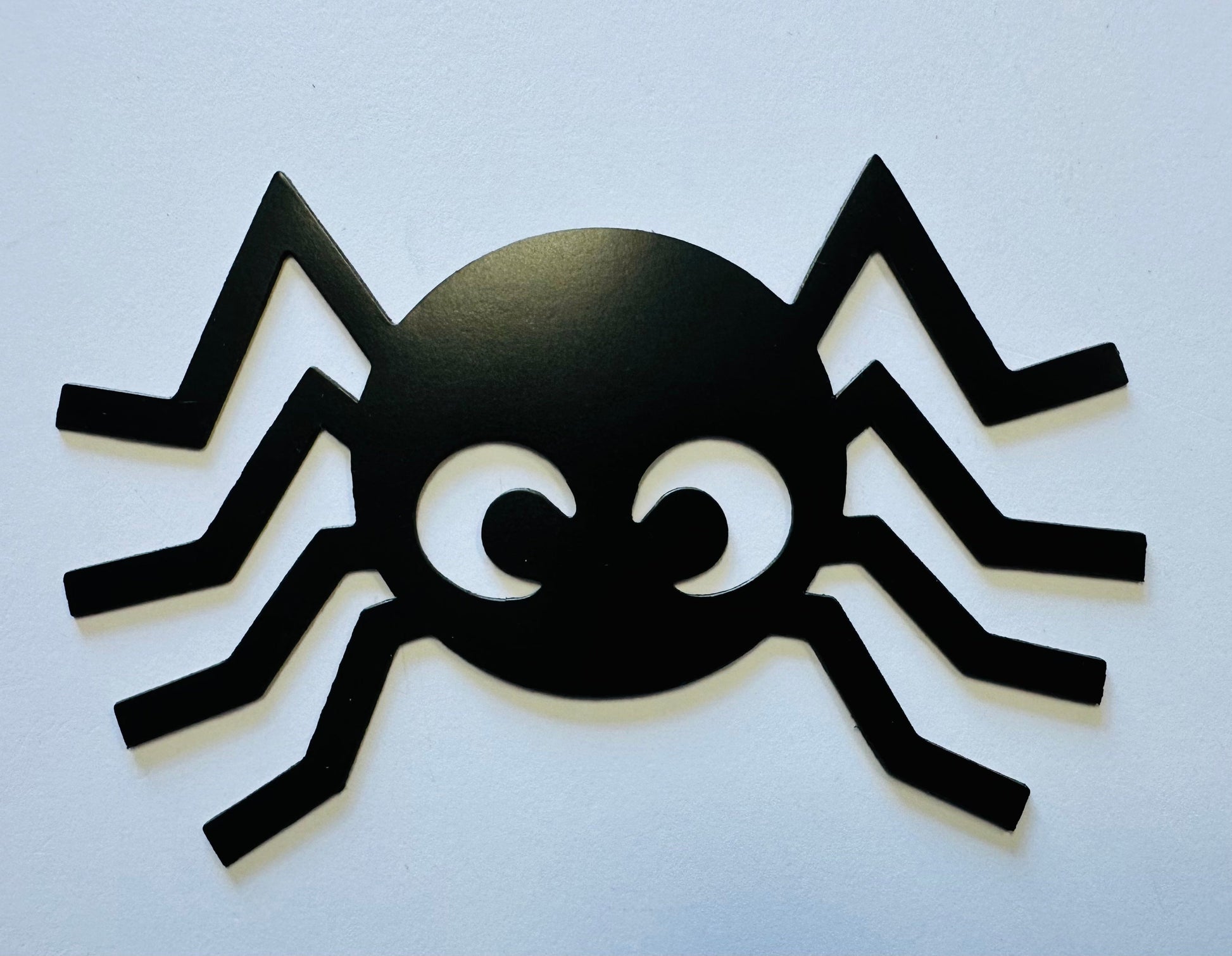Die-Cut Magnetic - Large Single Color Spider-1