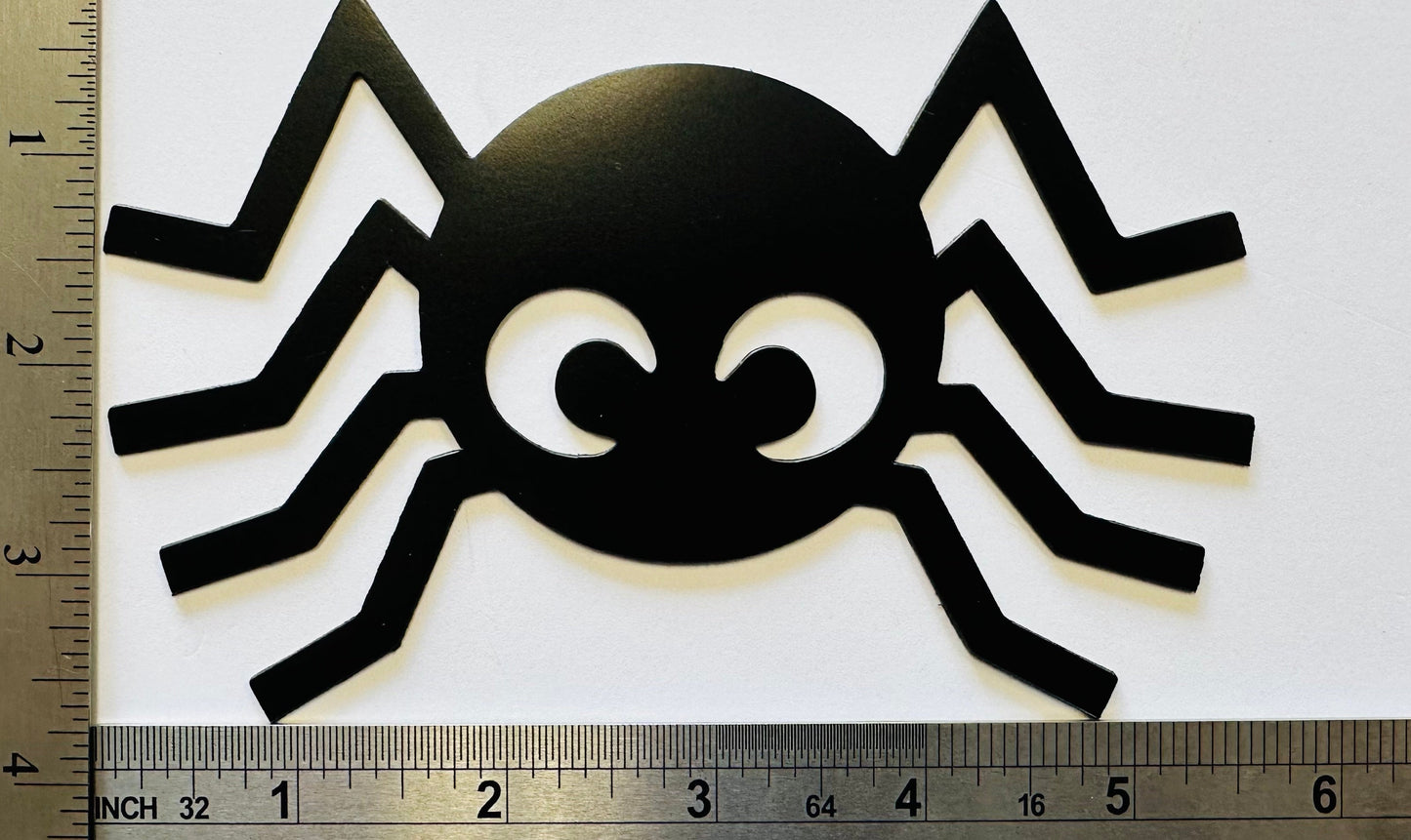 Die-Cut Magnetic - Large Single Color Spider-2
