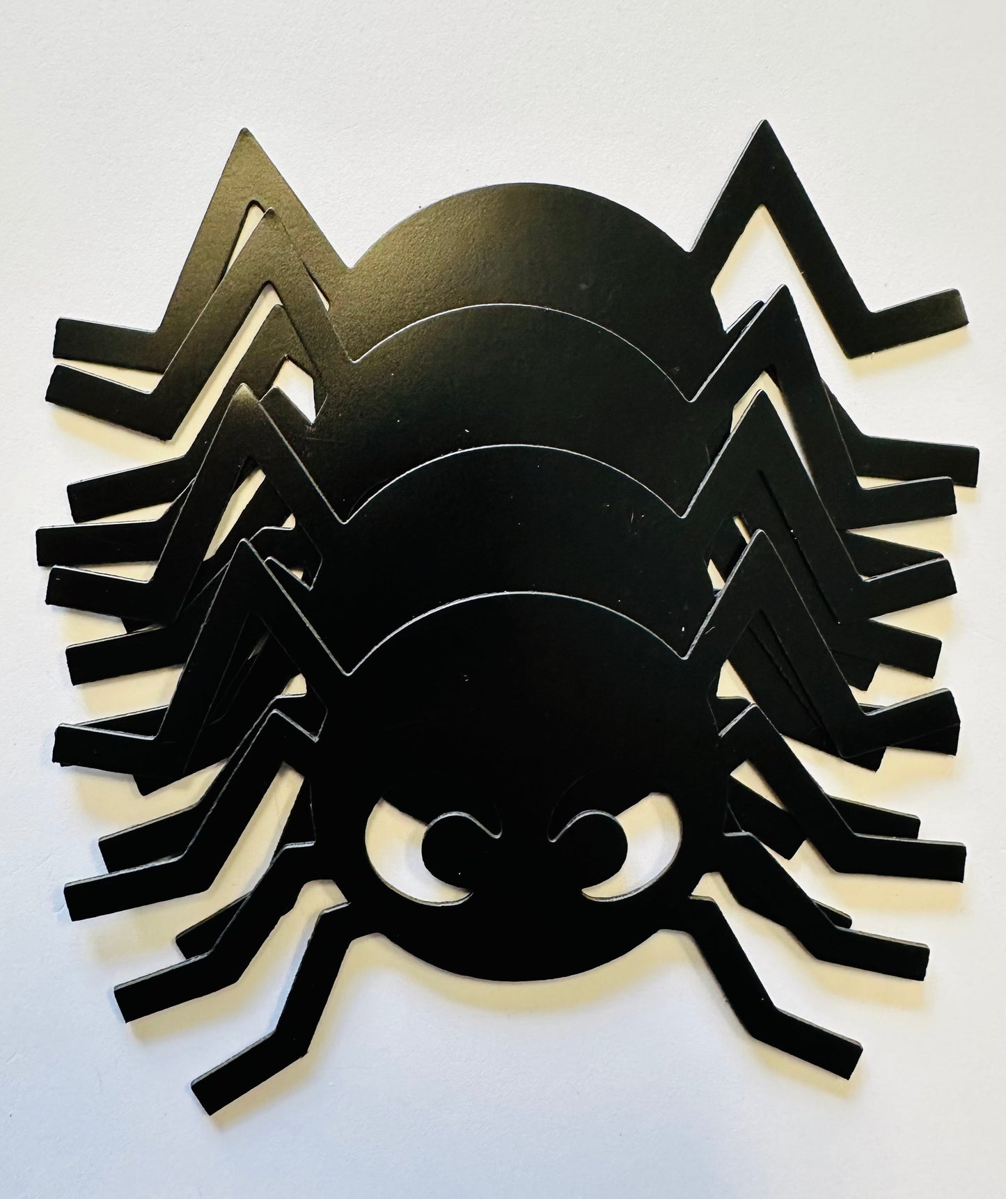 Die-Cut Magnetic - Large Single Color Spider-4