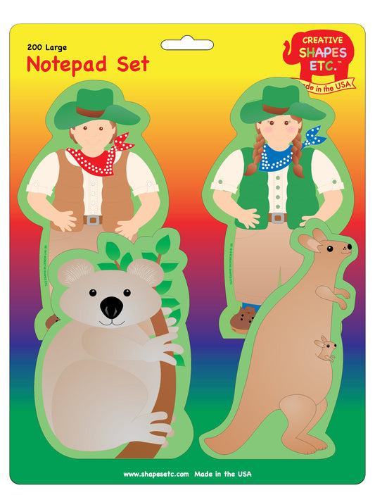 SHAPES ETC.Large Notepad Set - Australian Outback-0