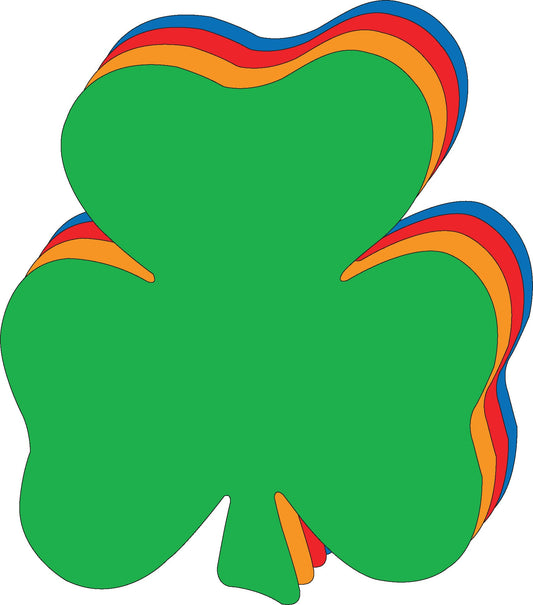 Die-Cut Magnetic - Super Assorted Shamrock-0