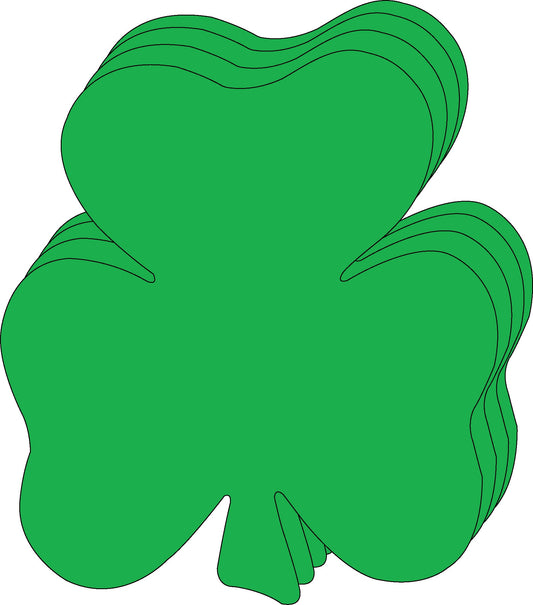 Die-Cut Magnetic - Super Single Color Shamrock-0