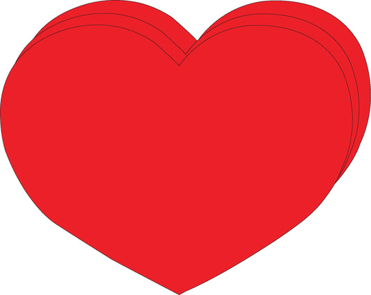Die-Cut Magnetic - Super Single Color Heart-0