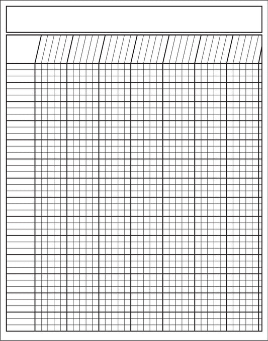 SHAPES ETC. Vertical Chart - White-0