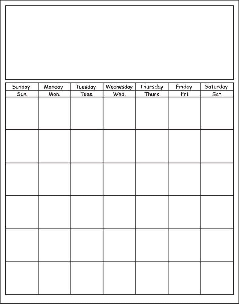 SHAPES ETC. Vertical Calendar - White-0