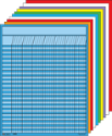 SHAPES ETC. Vertical Chart  - Set of 10-0