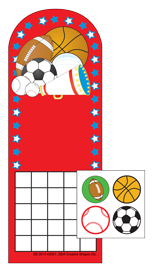 SHAPES ETC. Incentive Sticker Set - Sports-0