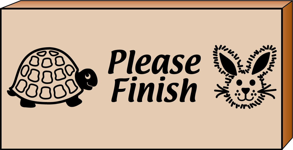 SHAPES ETC. Teacher's Stamp - Please Finish-0