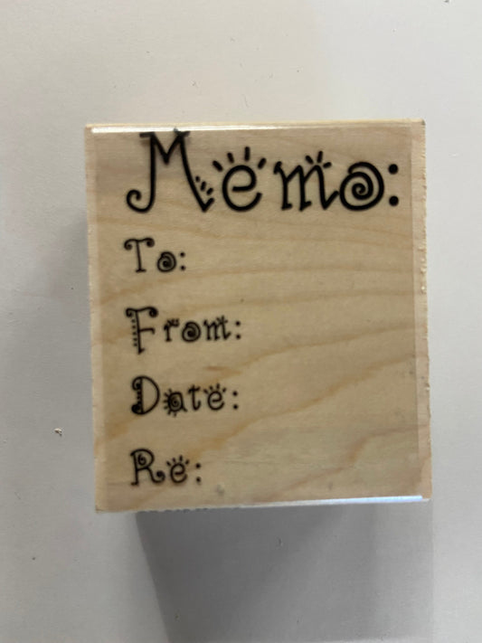SHAPES ETC. Teacher's Stamp - Memo-0