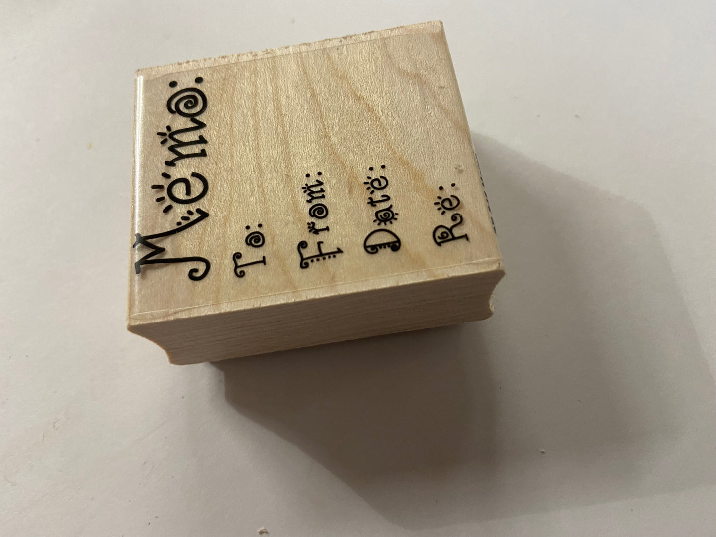 SHAPES ETC. Teacher's Stamp - Memo-1