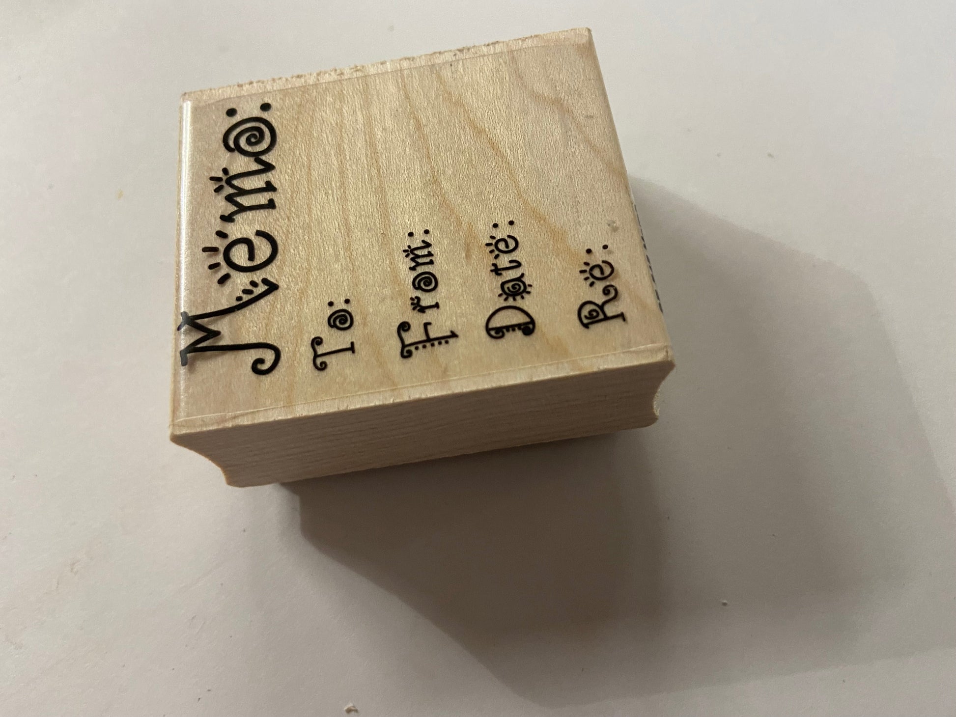 SHAPES ETC. Teacher's Stamp - Memo-1