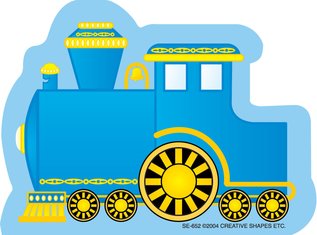 SHAPES ETC. Mini Notepad - Train Engine-0