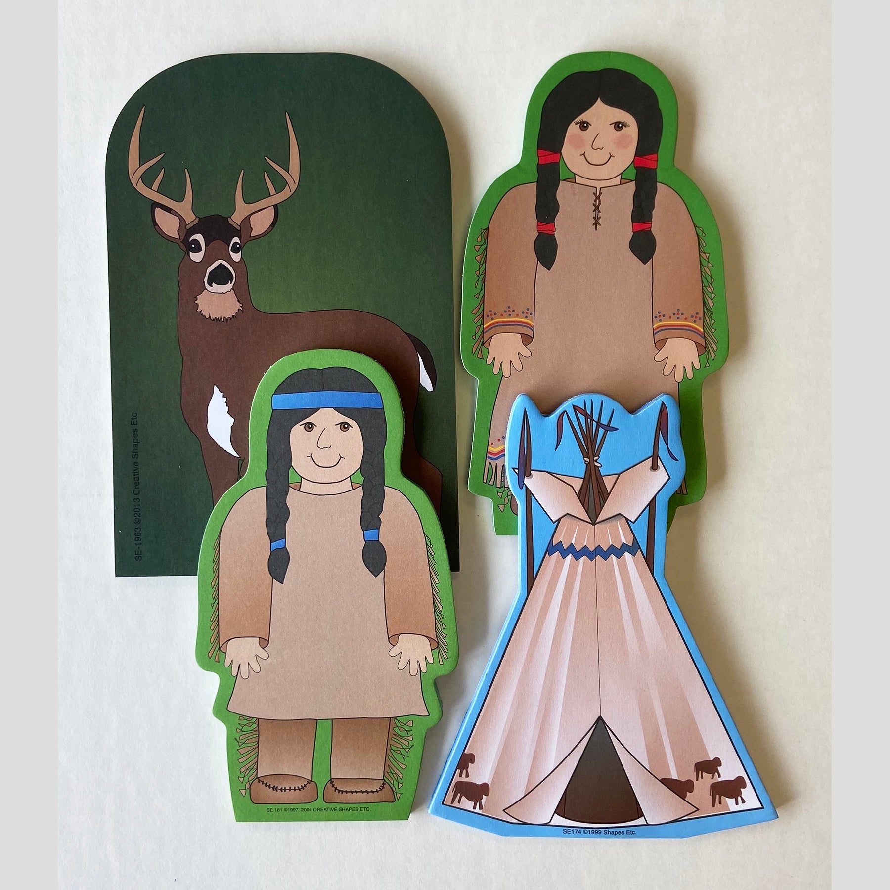 SHAPES ETC.Large Notepad Set - Native American-1