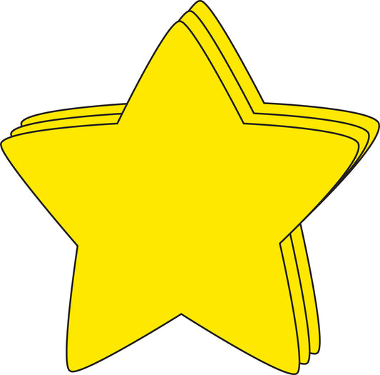 Die-Cut Magnetic - Large Single Color Star-0