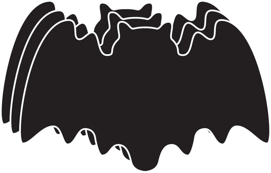 Die-Cut Magnetic - Large Single Color Bat-0