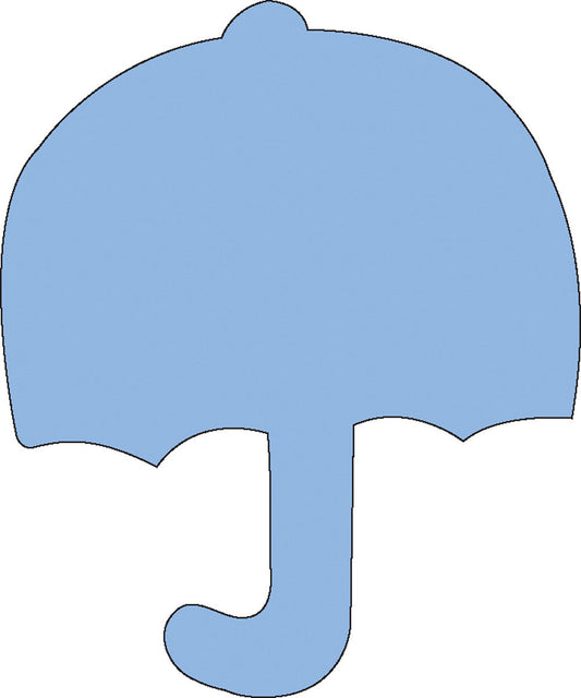 SHAPES ETC. Sticky Shape Notepad - Umbrella-0