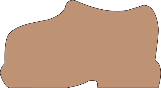 SHAPES ETC. Sticky Shape Notepad - Shoe-0