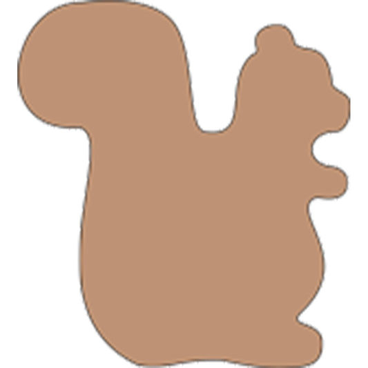 SHAPES ETC. Sticky Shape Notepad - Squirrel-0