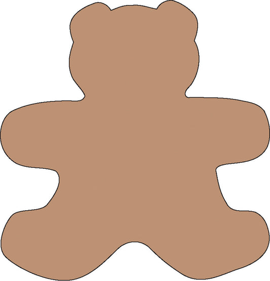 SHAPES ETC. Sticky Shape Notepad - Teddy Bear-0