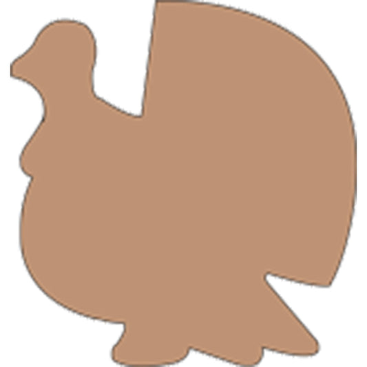 SHAPES ETC. Sticky Shape Notepad - Turkey-0