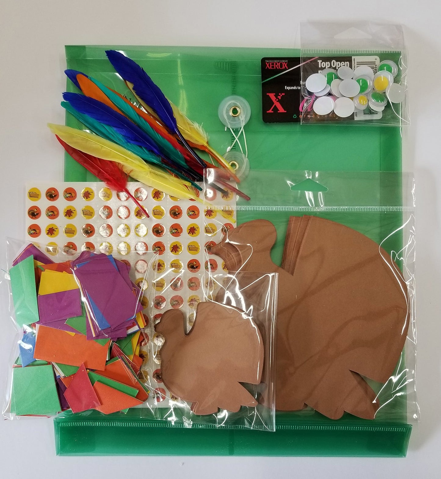SHAPES ETC. Thanksgiving Turkey Deluxe Activity Kit-4