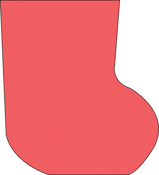 SHAPES ETC. Sticky Shape Notepad - Stocking-0