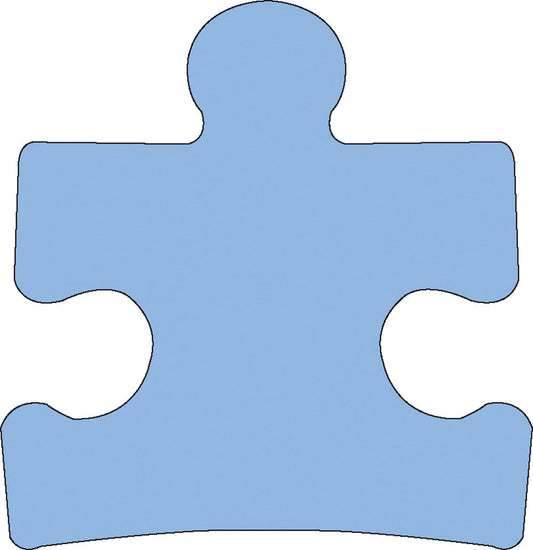 SHAPES ETC. Sticky Shape Notepad - Puzzle Piece-0