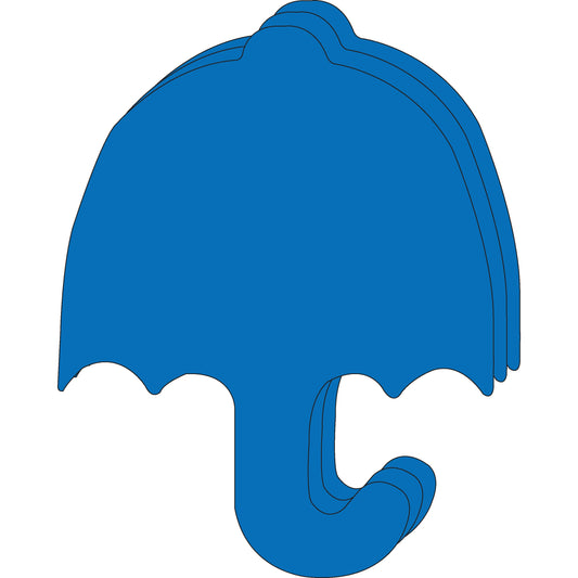SHAPES ETC. Super Cut-Outs - Single Color Umbrella-0