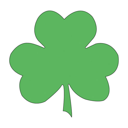 SHAPES ETC. Sticky Shape Notepad - Shamrock-0