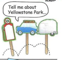 SHAPES ETC. Large Notepad - Beach Buggy-2