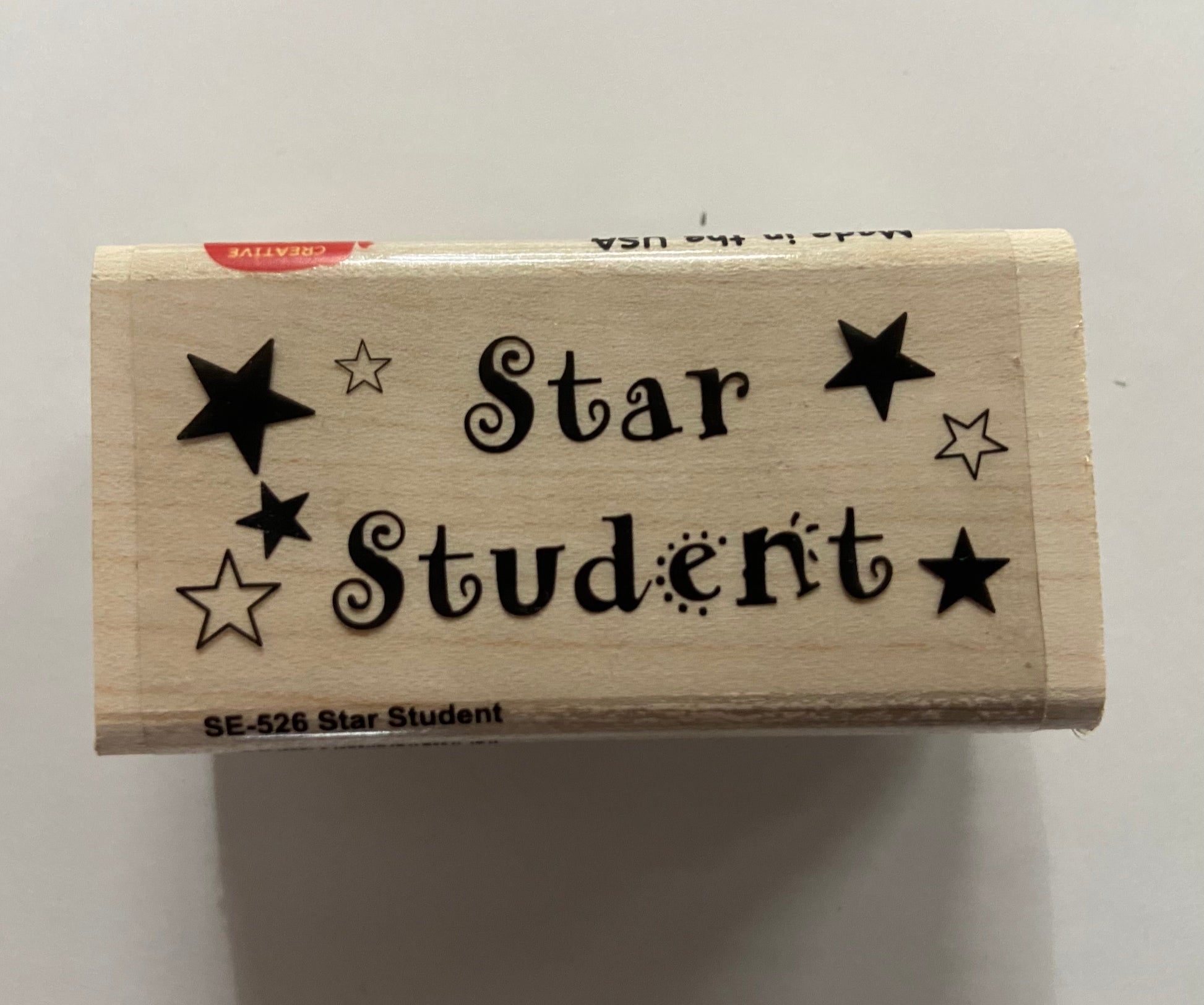SHAPES ETC. Teacher's Stamp - Star Student-1